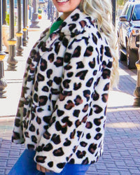 Ivy Jane - Chasing My Dreams Fur Jacket - animal - brown - clothing