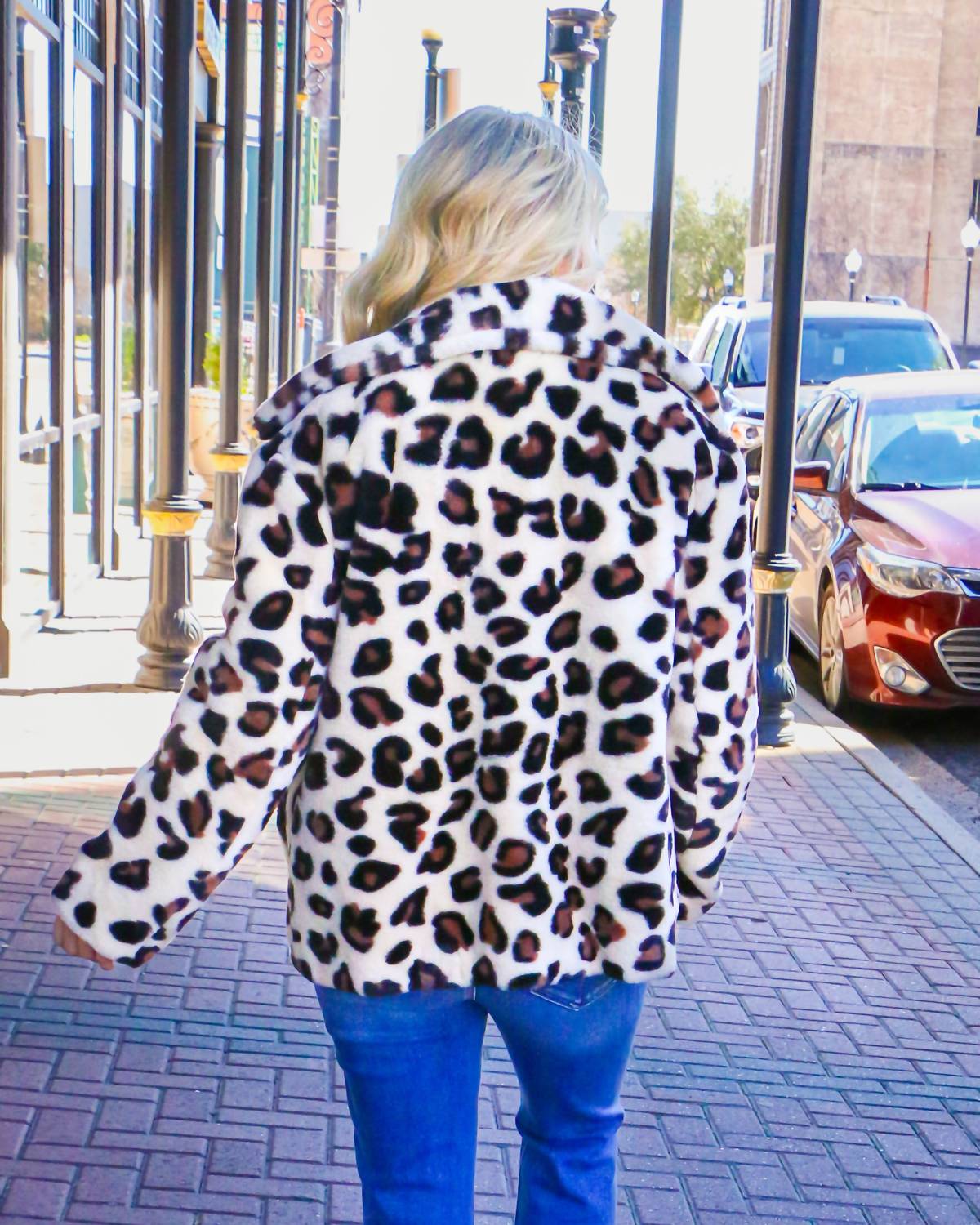 Ivy Jane - Chasing My Dreams Fur Jacket - animal - brown - clothing