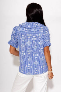 Ivy Jane - Ditsy poet top