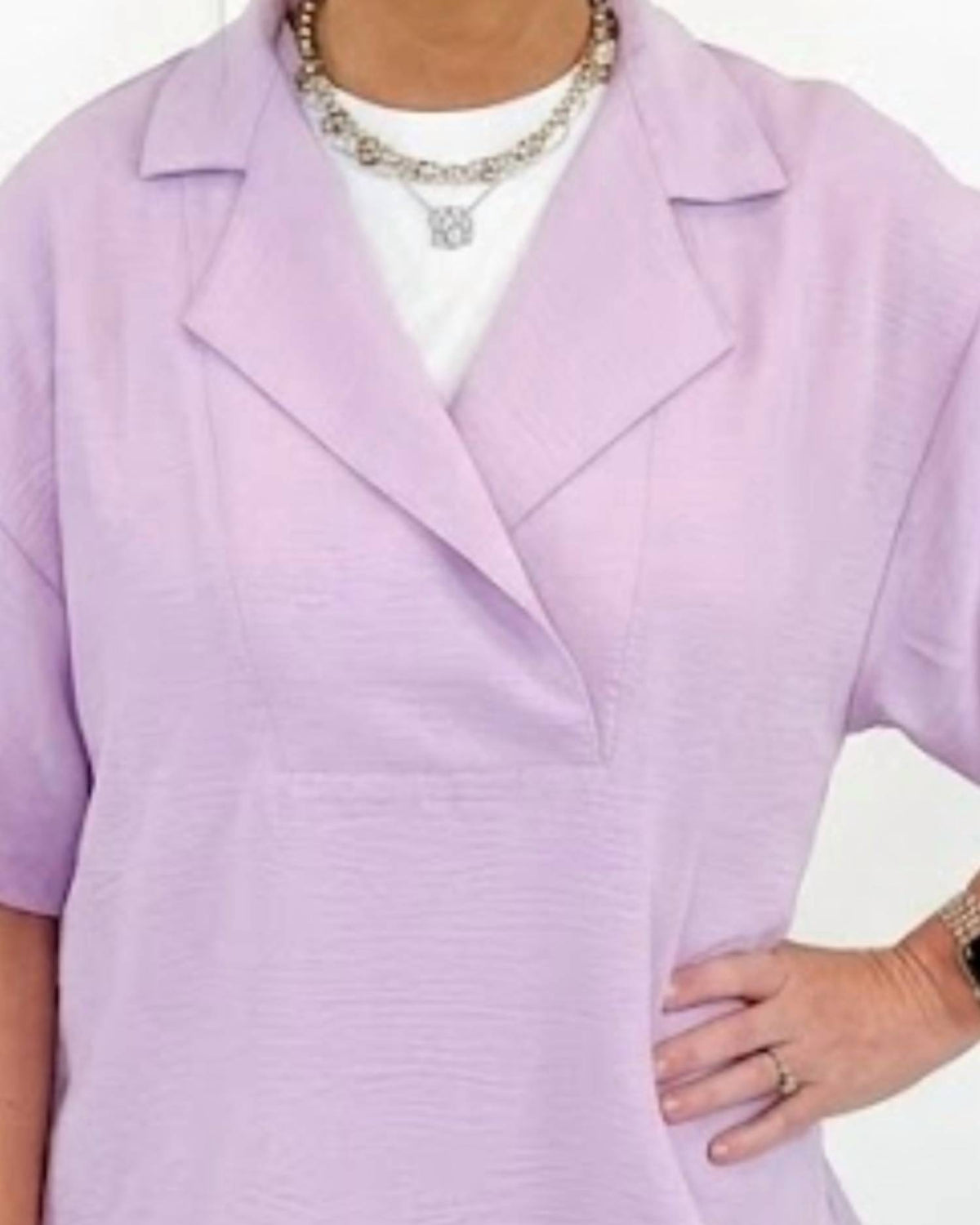 Ivy Jane - Folded Hem Popover Top