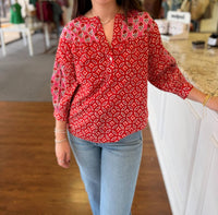Ivy Jane - Lainey Print Blouse