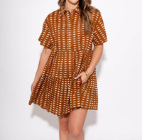 Ivy Jane - Long-sleeve Button-up Romper