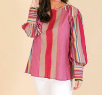 Ivy Jane - Long Sleeve Top With Detailed Cuffs
