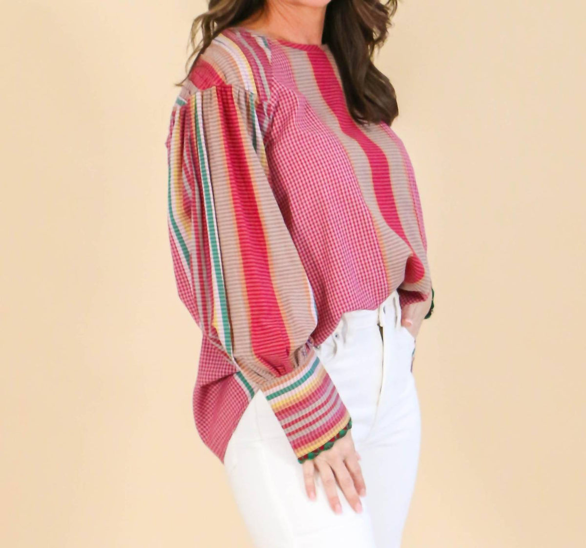 Ivy Jane - Long Sleeve Top With Detailed Cuffs