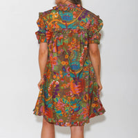 Ivy Jane - Mod Flair Corduroy Dress - brown - clothing - dresses