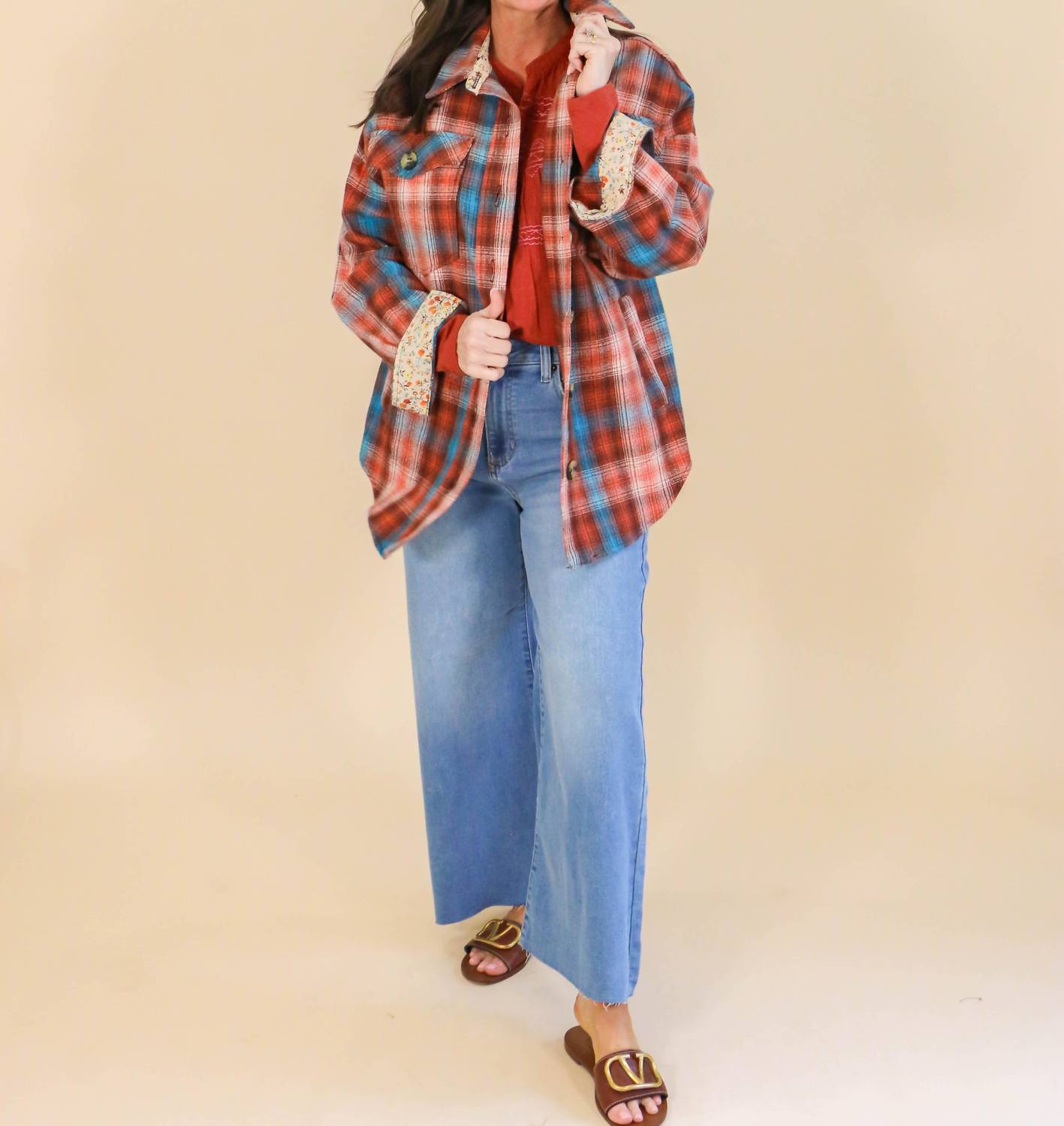 Ivy Jane - Plaid Shacket - casual - jacket - clothing - jackets