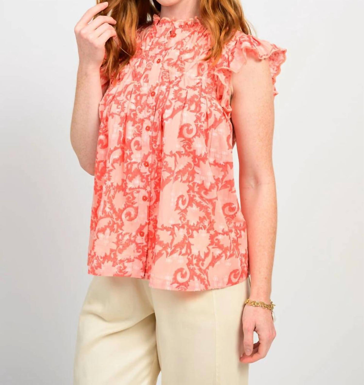 Ivy Jane - Pretty Paisley Top