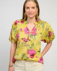 Ivy Jane - Ruffles Roses Top