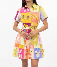 Ivy Jane - Square Dance Mini Dress