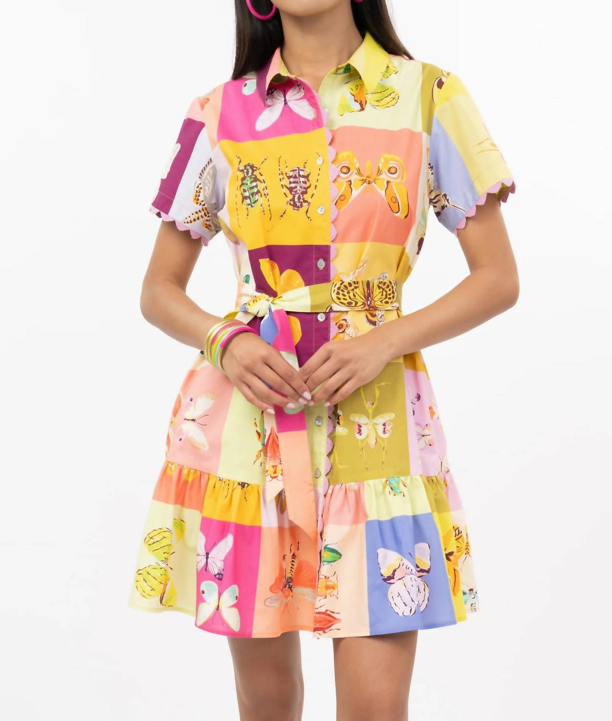 Ivy Jane - Square Dance Mini Dress