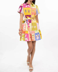 Ivy Jane - Square Dance Mini Dress