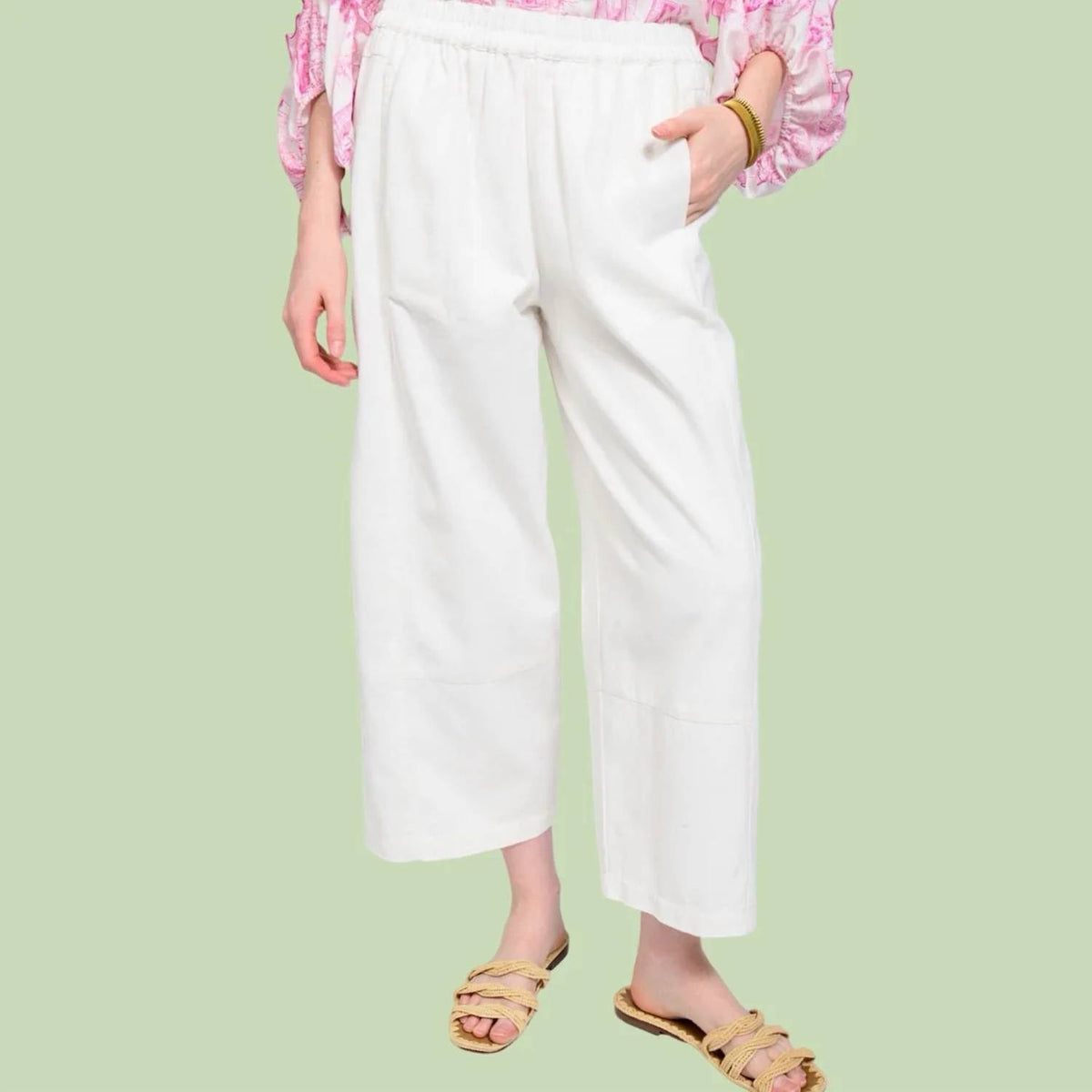 Ivy Jane - The Alabaster Barrel Pants