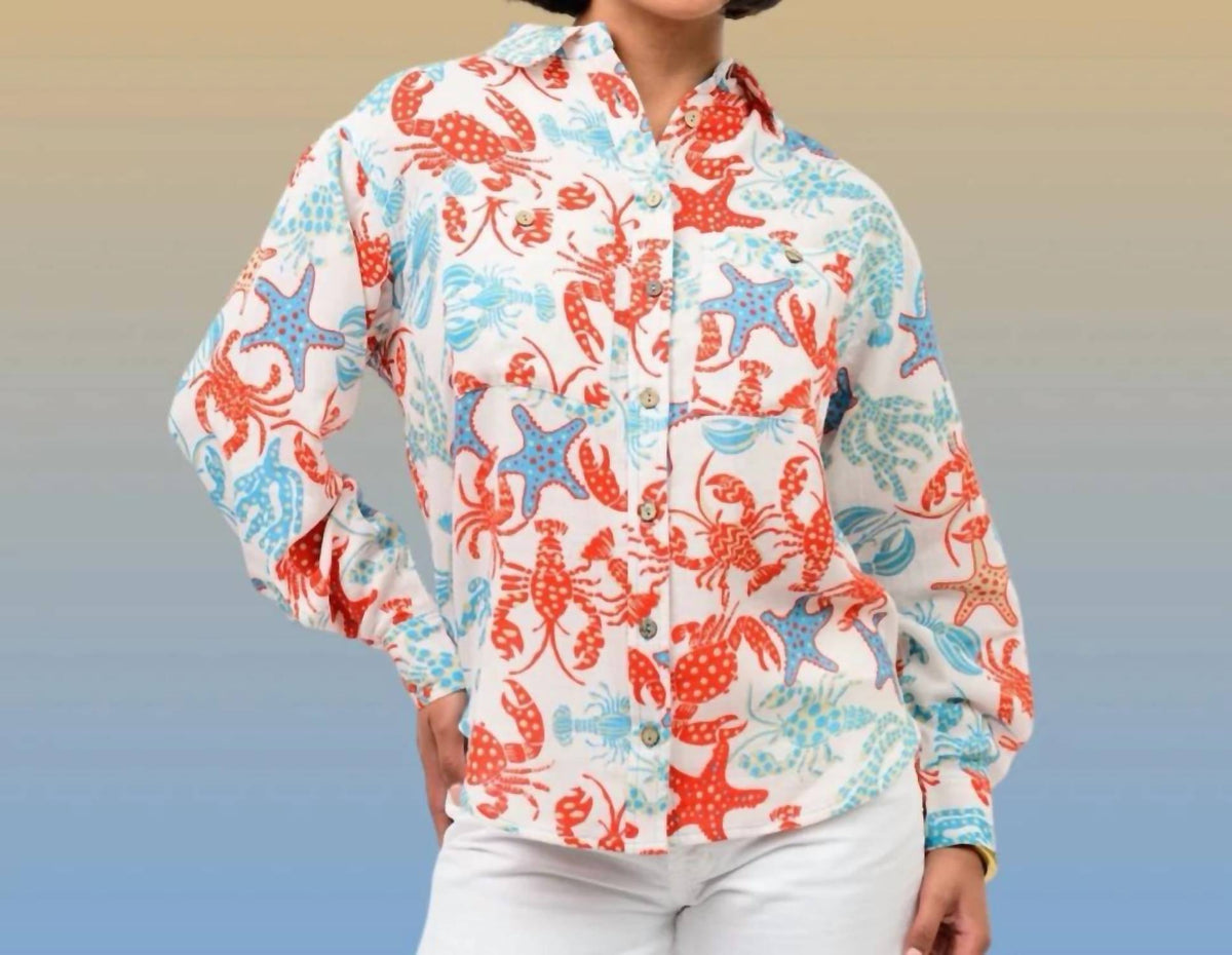 Ivy Jane - The Claw & Order Camp Shirt