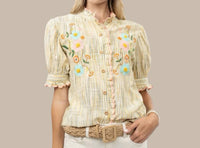Ivy Jane - The Meadow Mix Button-Down Top