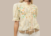 Ivy Jane - The Meadow Mix Button-Down Top