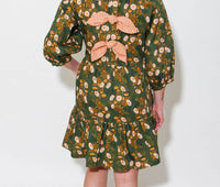 Ivy Jane - Three Bow Back Dress - clothing - dresses - green