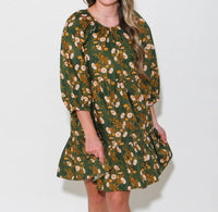 Ivy Jane - Three Bow Back Dress - clothing - dresses - green