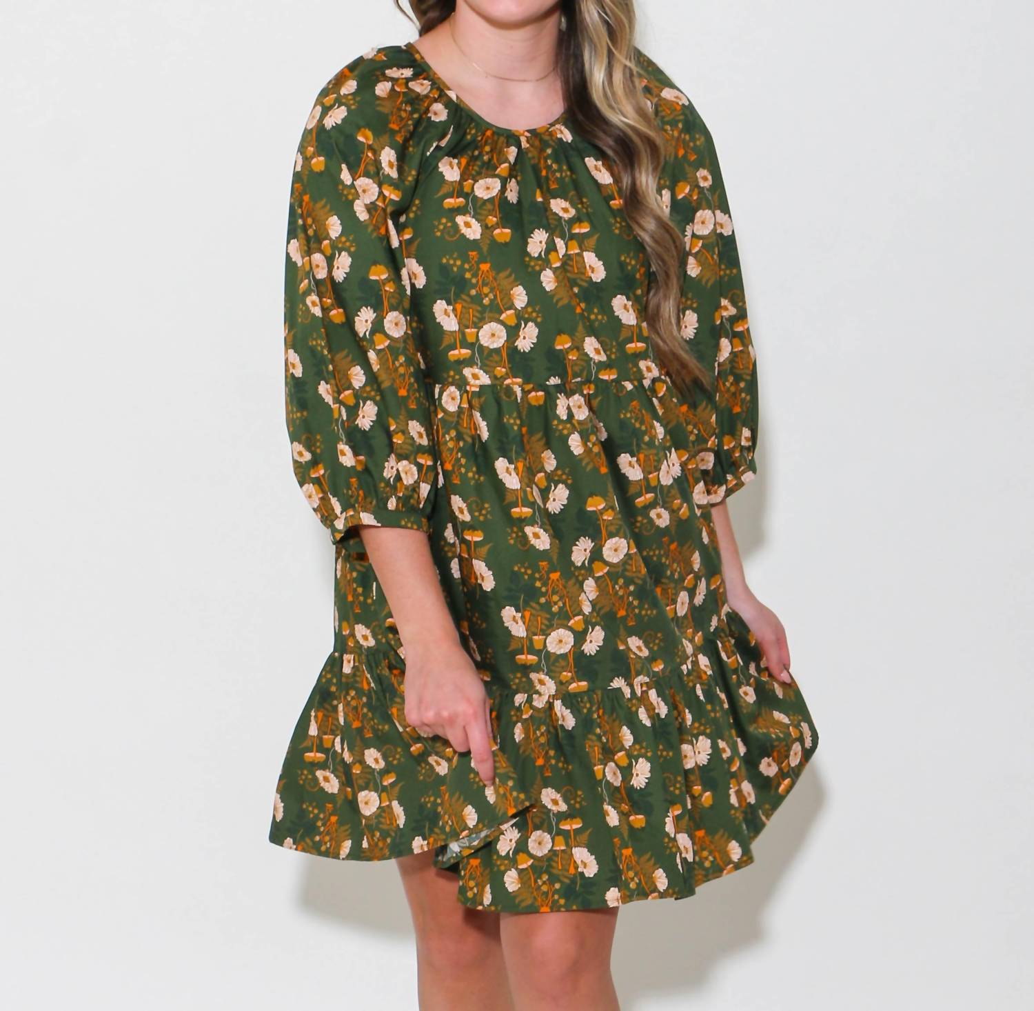 Ivy Jane - Three Bow Back Dress - clothing - dresses - green