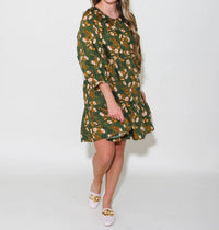 Ivy Jane - Three Bow Back Dress - clothing - dresses - green