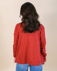 Ivy Jane - Wait For Me Top - blouses - brown - clothing