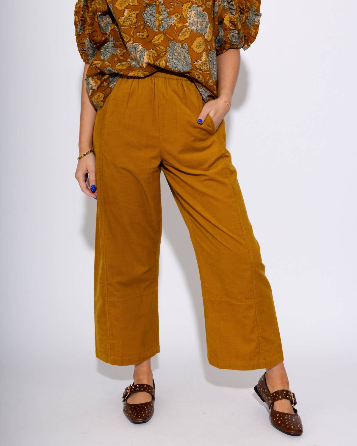 Ivy Jane - Women's Pull On Barrel Pants