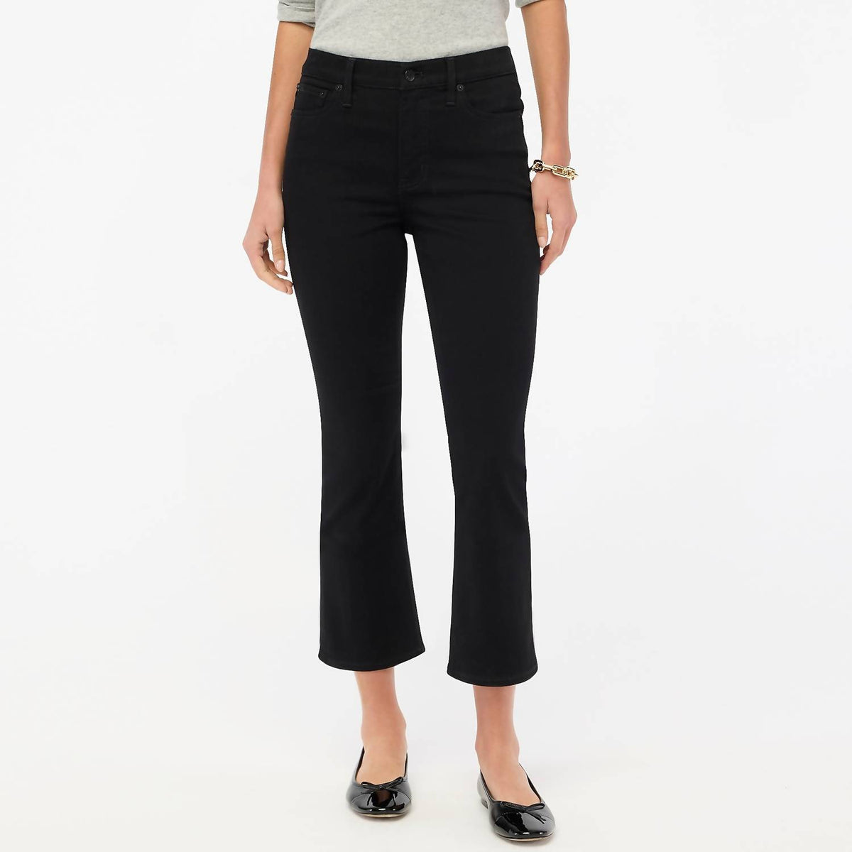 J.Crew - Flare Crop Jean In All-day Stretch