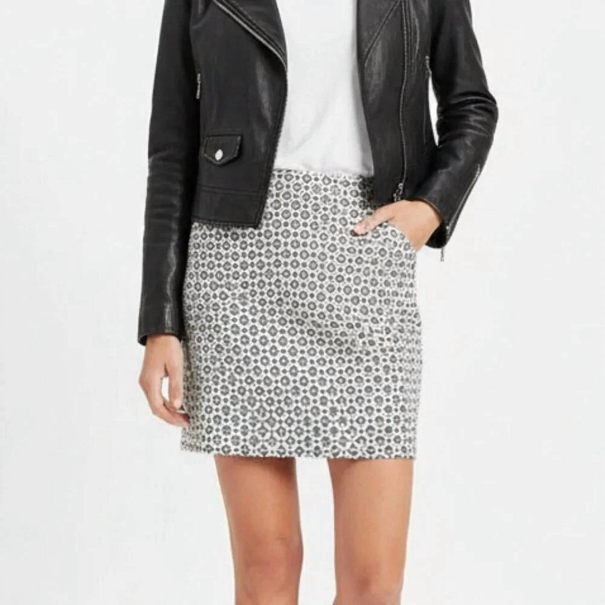 J.Crew - Point Sur Print Mini Skirt