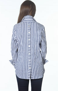 J'Envie/Eli - Back Button Blouse