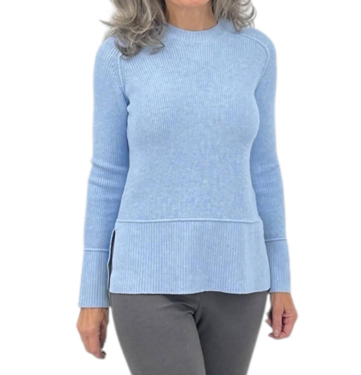 J'Envie/Eli - Long Sleeve Chunky Ribbed Sweater