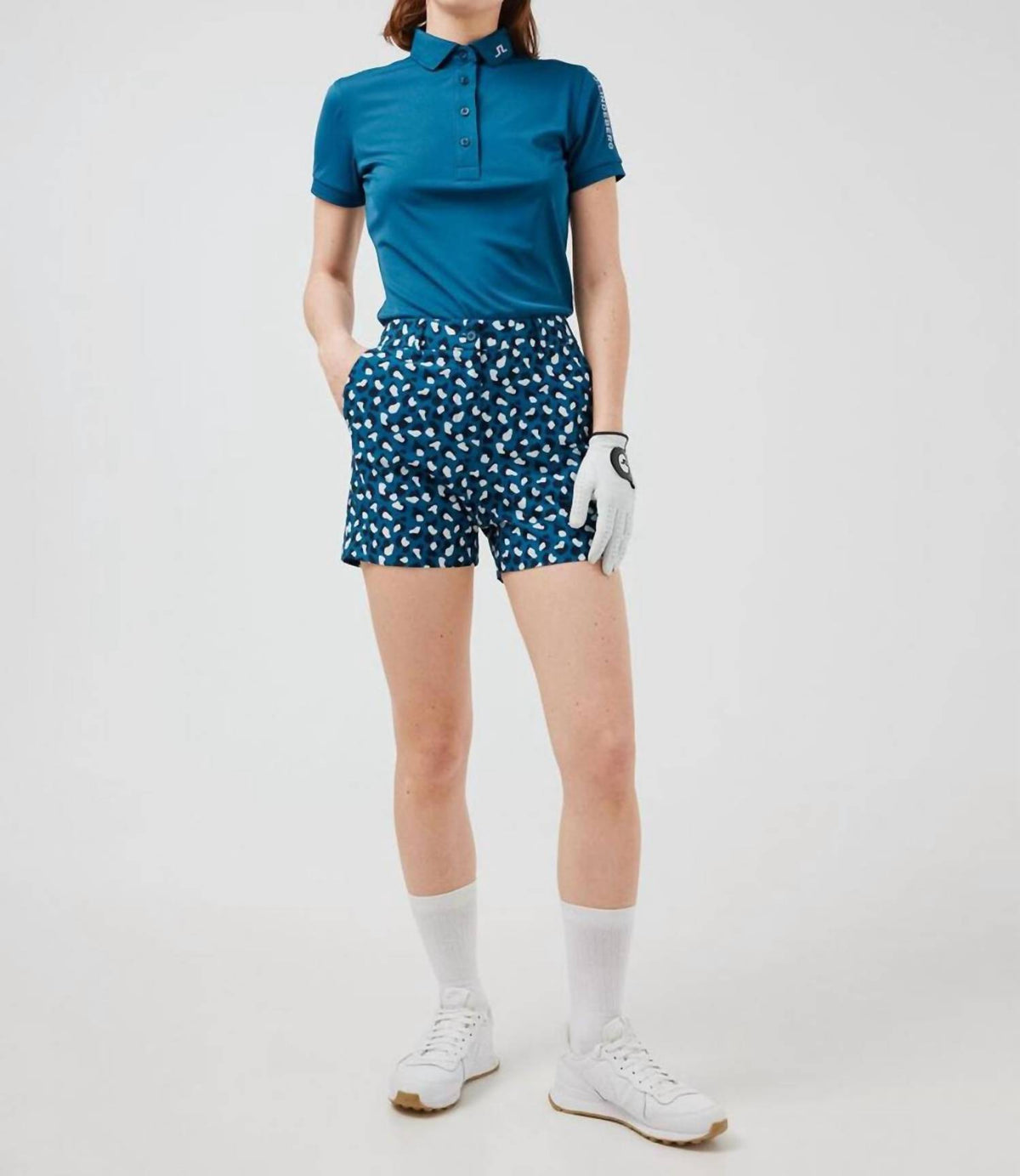 GWEN PRINTED GOLF SHORT