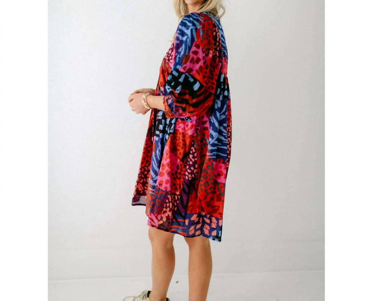 J.Marie - Jade Puff Sleeve Dress