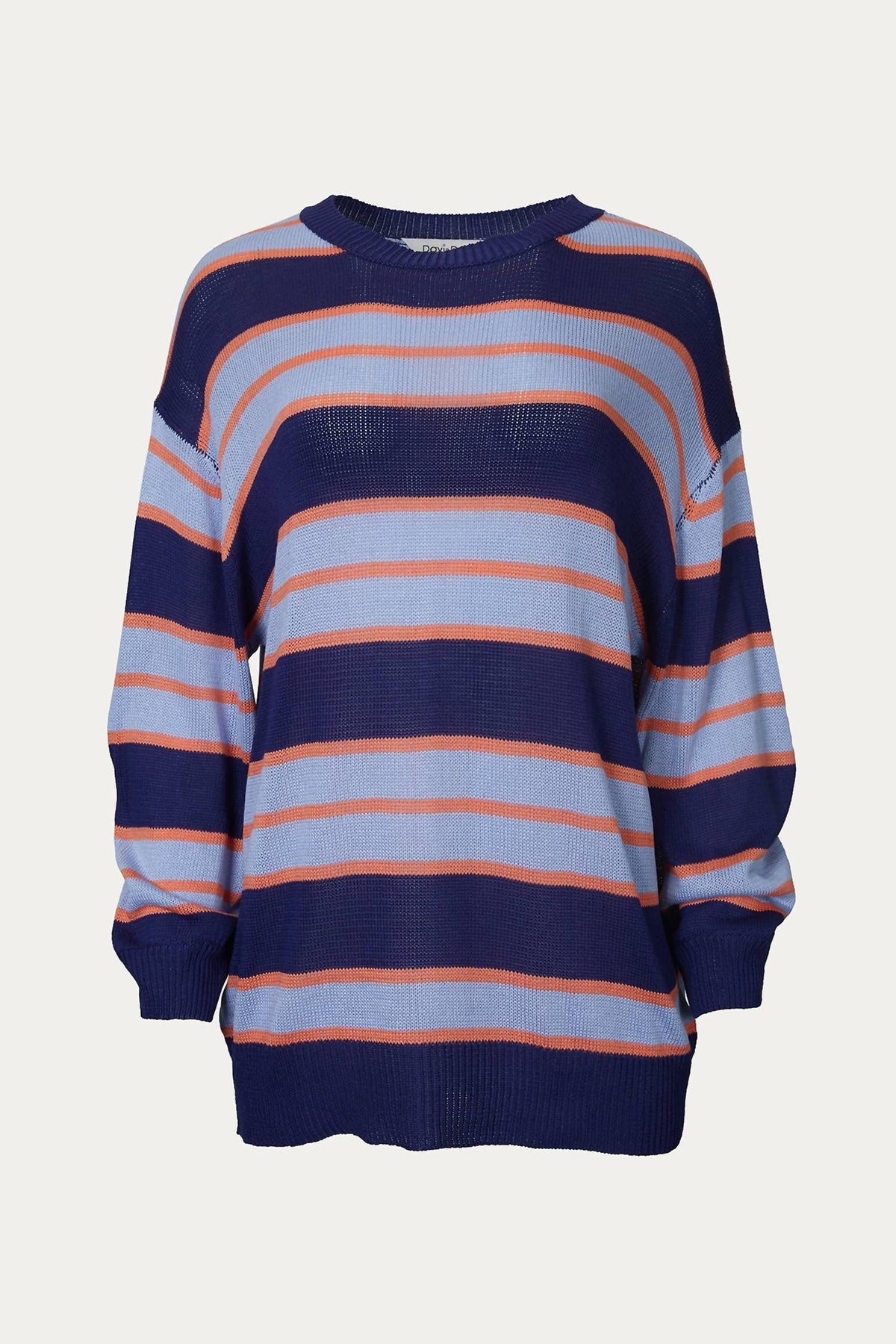 STRIPED OVERSIZED SWEATER