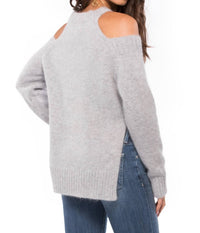 J.O.A. - Cold Shoulder Sweater