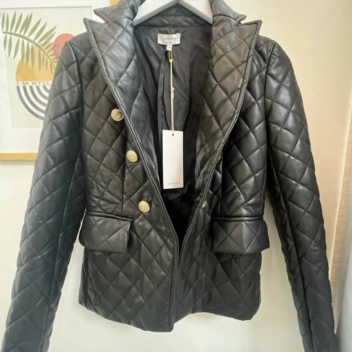 J. Society - Women's Long Quilted Jacket