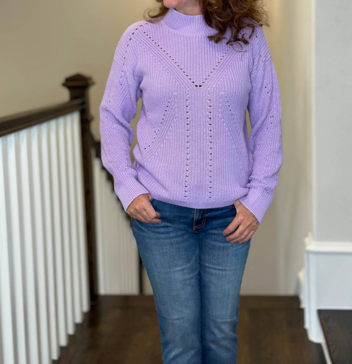 J. Society - Mock Neck Sweater