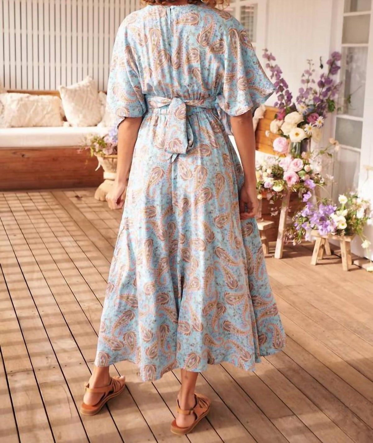 Jaase - Lailah Print Fields Maxi Dress