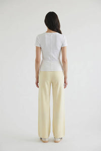 Jac Parker - Ribbed Crew Neck Tee