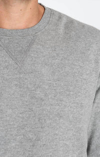 Jachs New York - Brushed Waffle Crewneck Sweatshirt