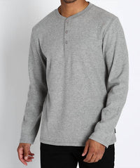 Jachs New York - Brushed Waffle Long Sleeve Henley