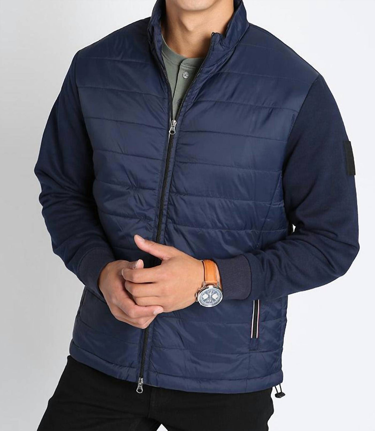 Jachs New York - Hagan Mixed Media Jacket