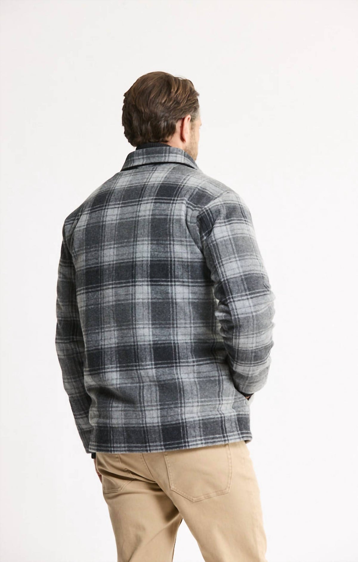 Jachs New York - Sherpa Lined Wool Blend Jacket