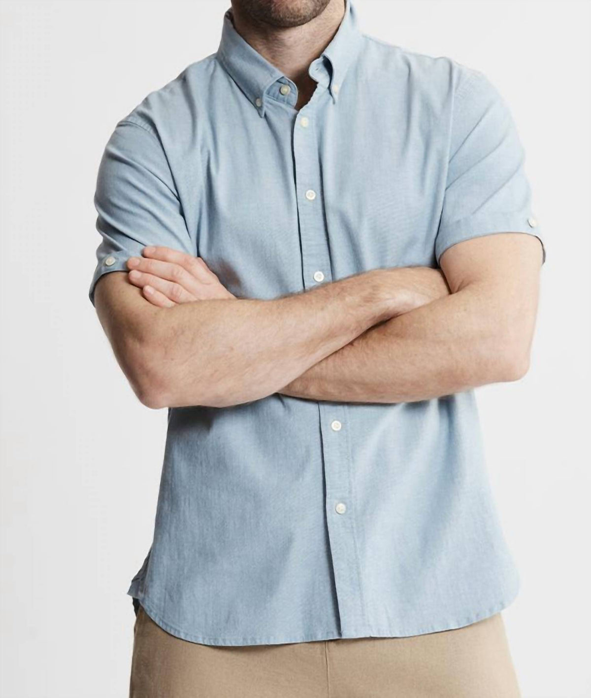 Jachs New York - Short Sleeve Chambray Shirt