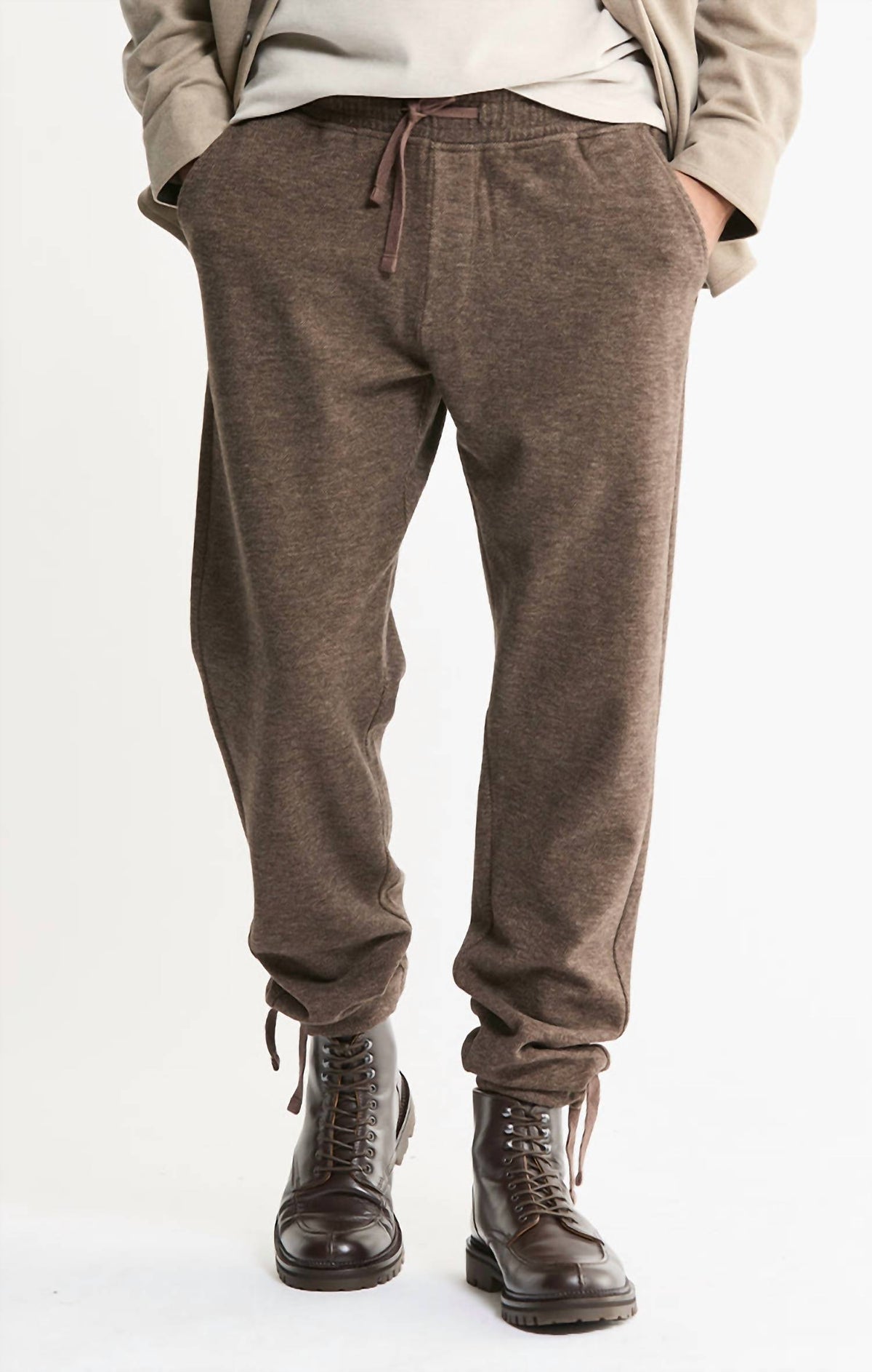 Jachs New York - Wool Blend Knit Jogger Pants