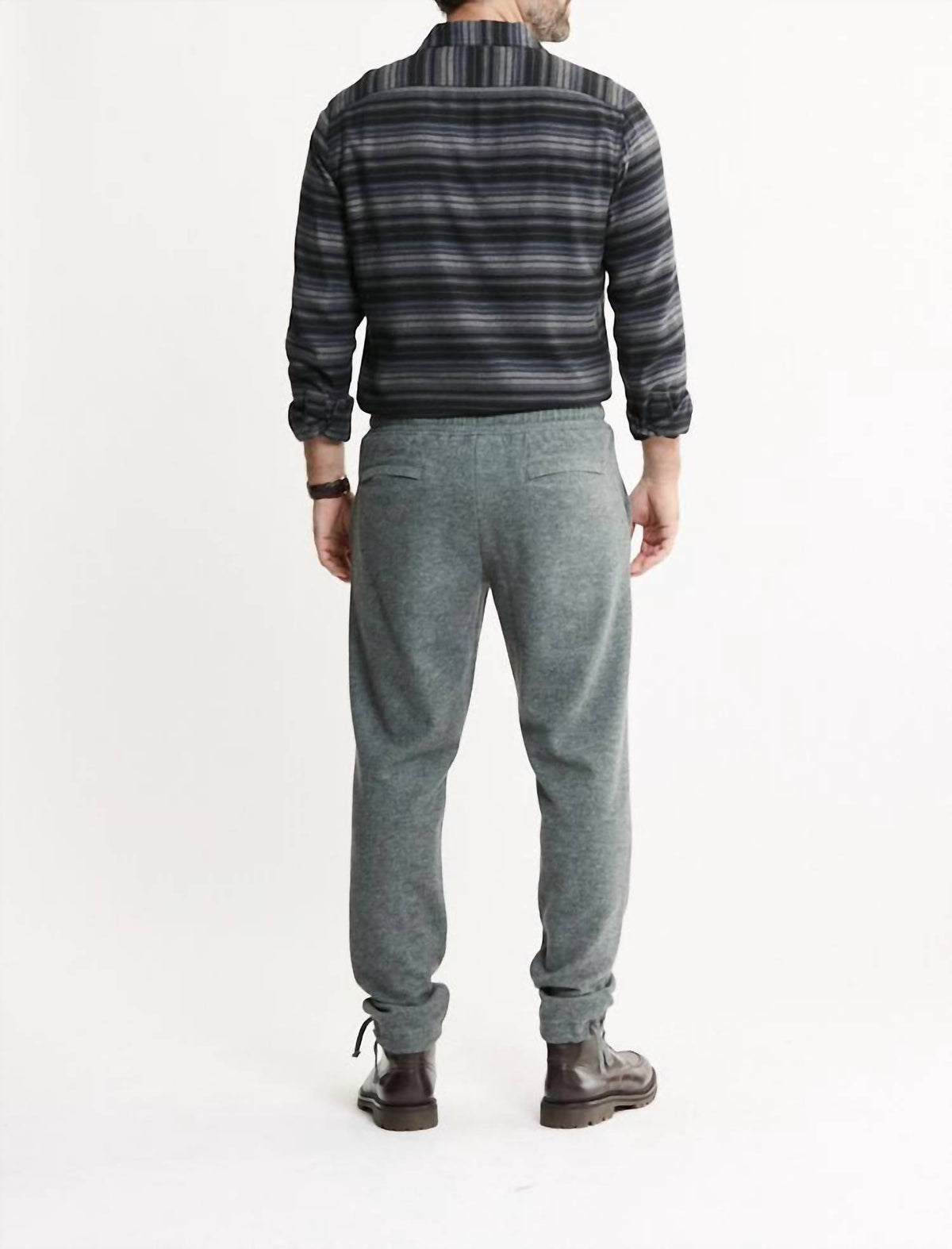 Jachs New York - Wool Blend Knit Jogger Pants