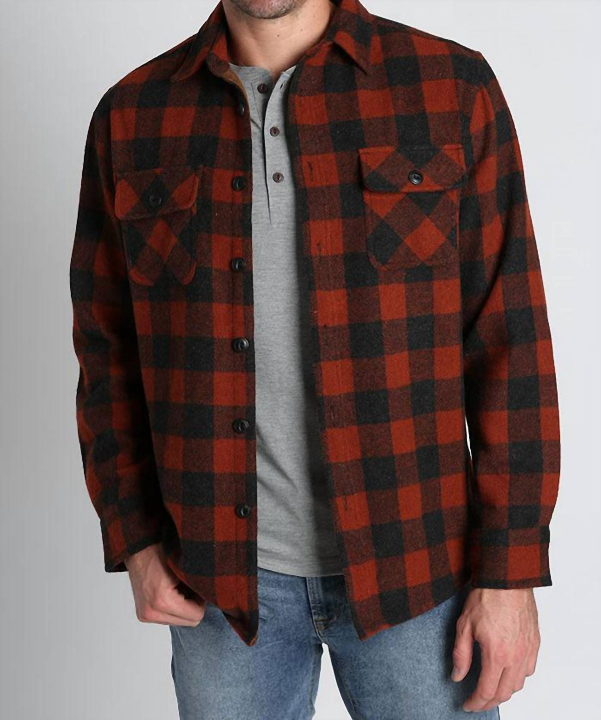 Jachs New York - Wool Blend Overshirt