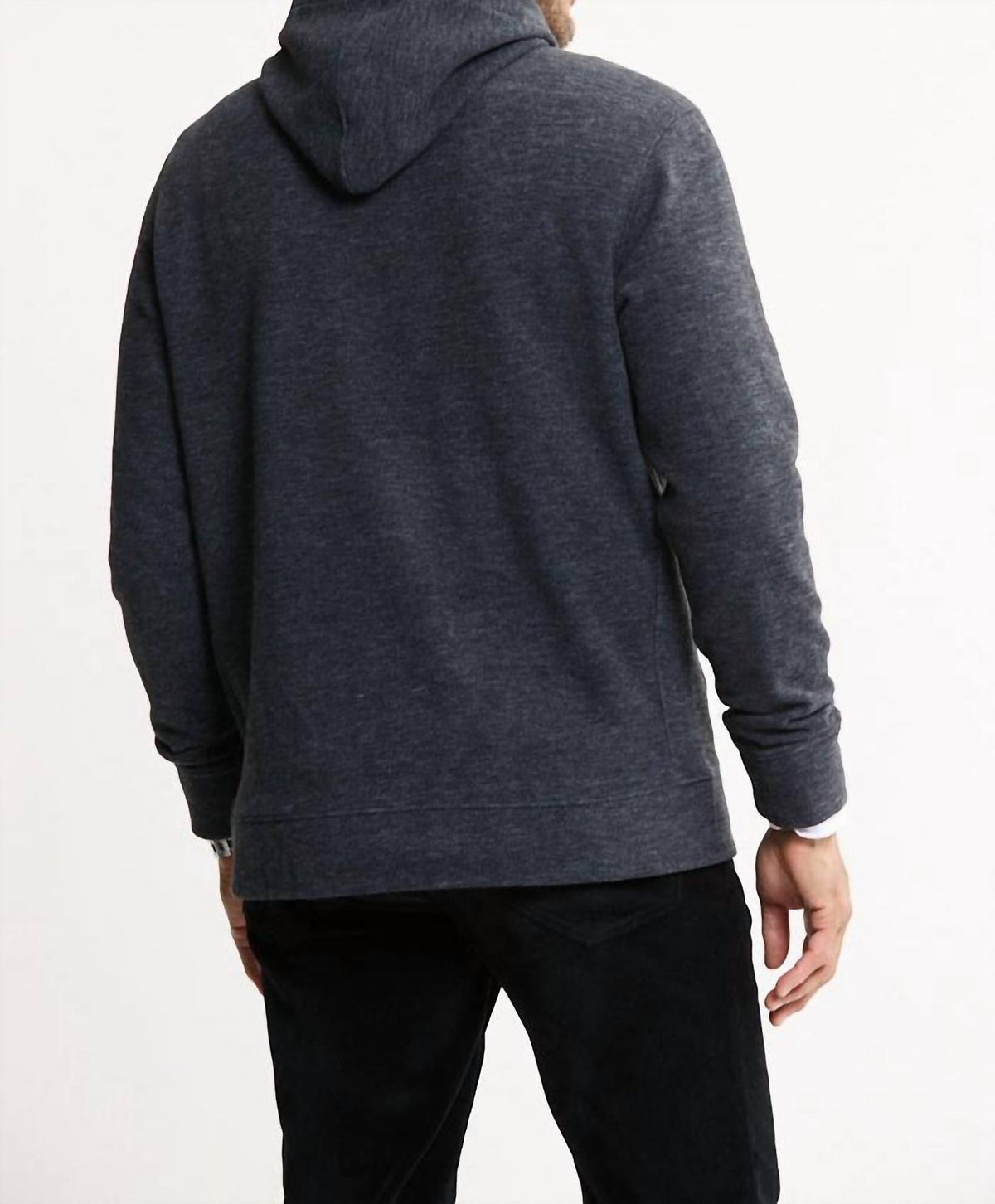 Jachs New York - Wool Blend Pullover Hoodie