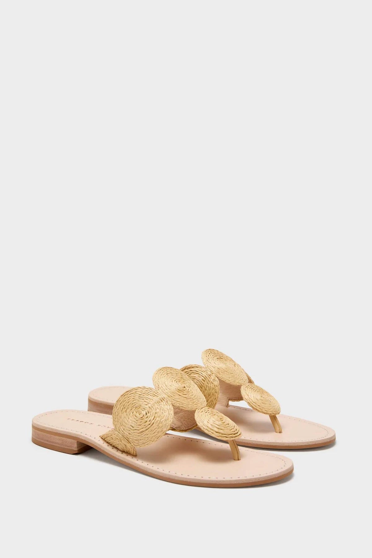Jack Rogers - Women's Margo Flat Raffia Sandals