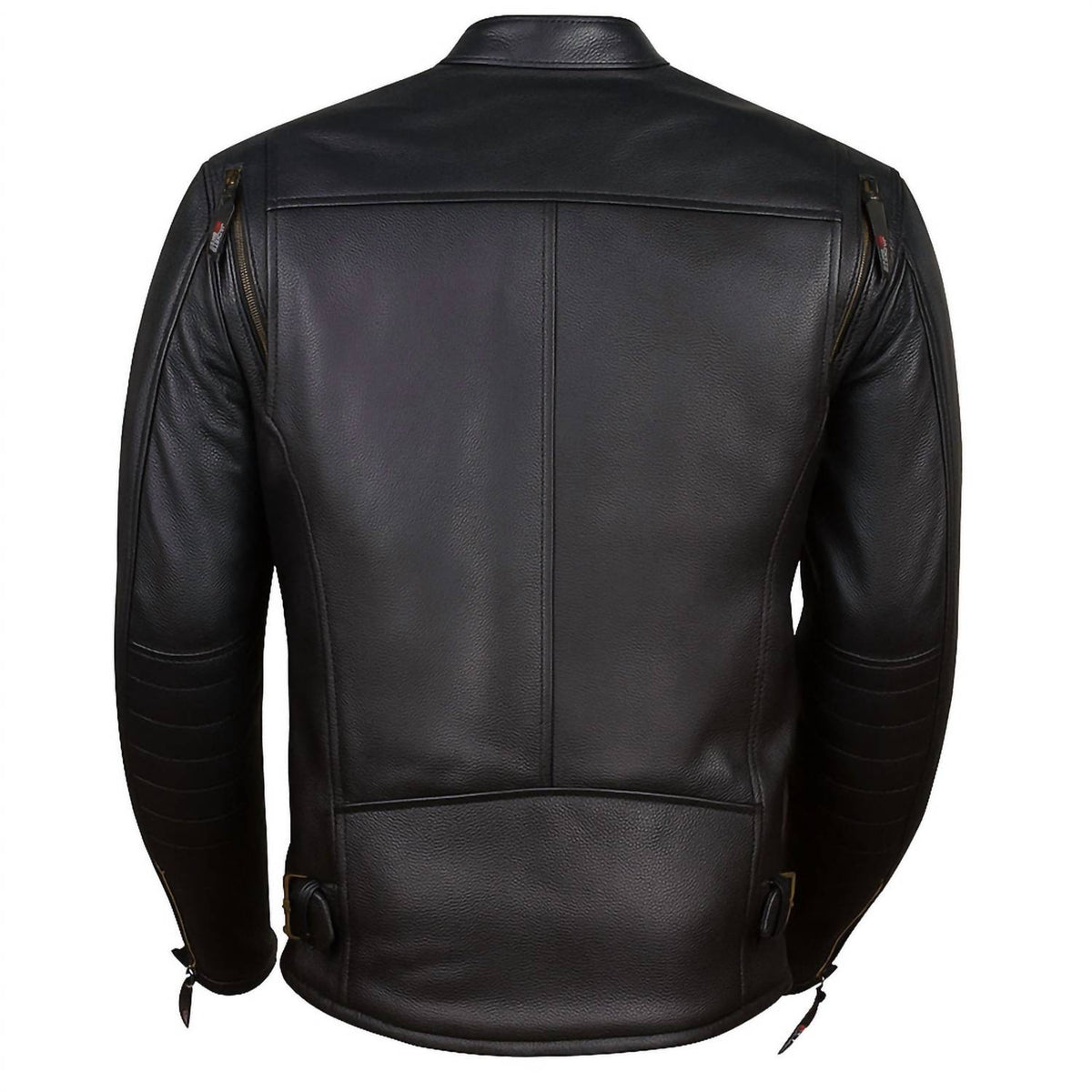 Jackets 4 Bikes - Men’s Buffalo Leather Motorcycle Jacket
