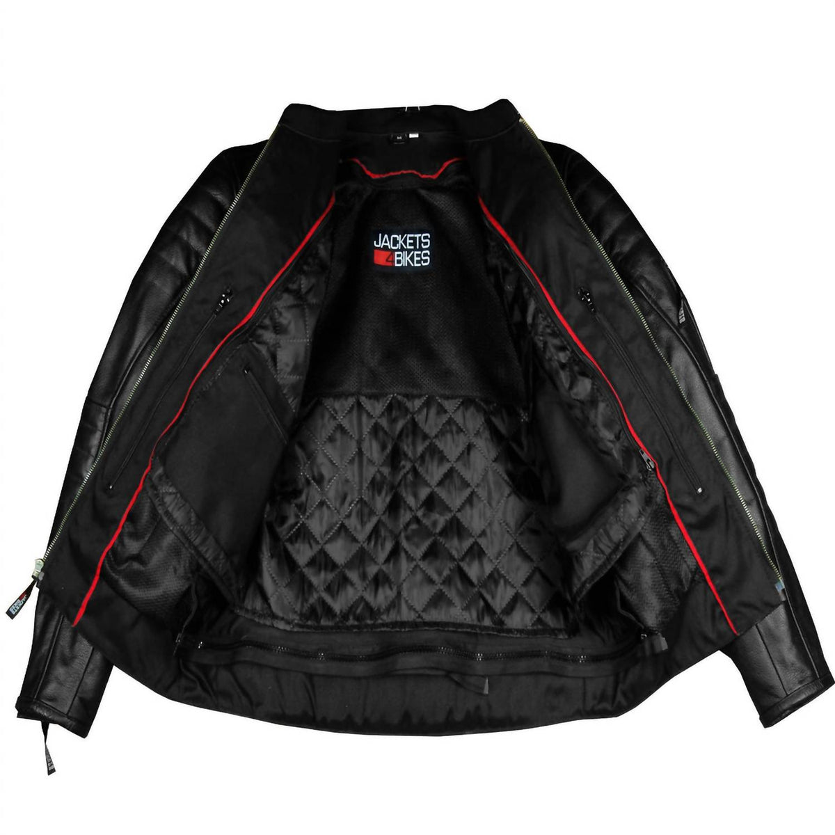 Jackets 4 Bikes - Men’s Buffalo Leather Motorcycle Jacket