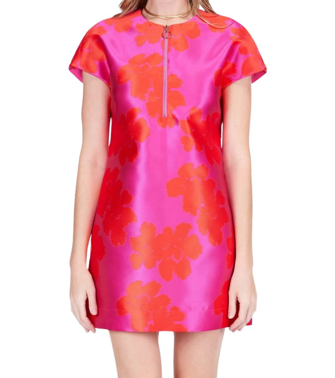 Jade - Brocade Shift Dress